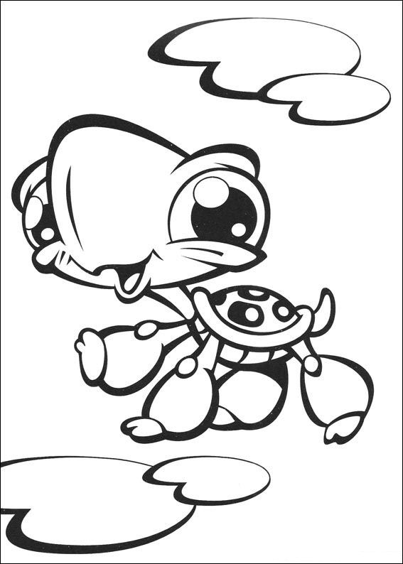 the littlest pet shop pets coloring pages printable wonder pets